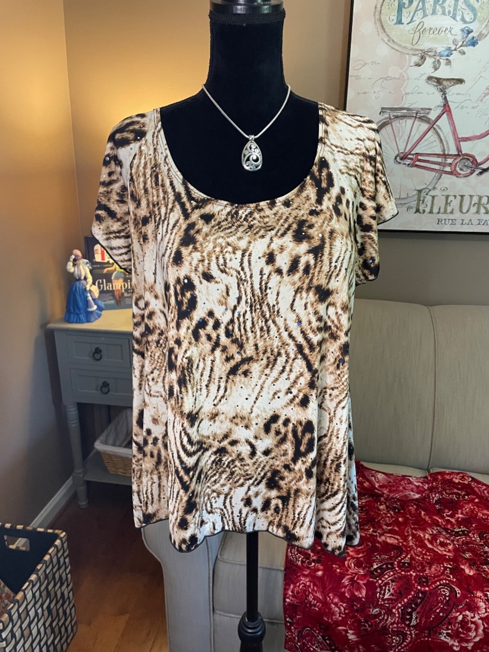 2 women's Tops, SZ XL (sold together) - Picture 3 of 8